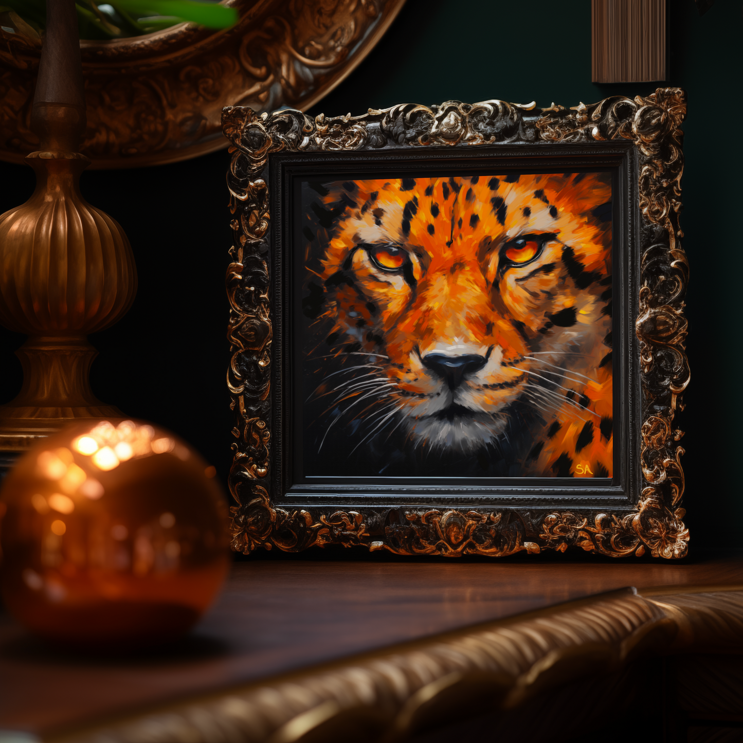 "Cheetah Gaze" FINE ART Print