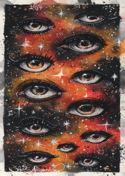 "1984" ROLLED CANVAS Print