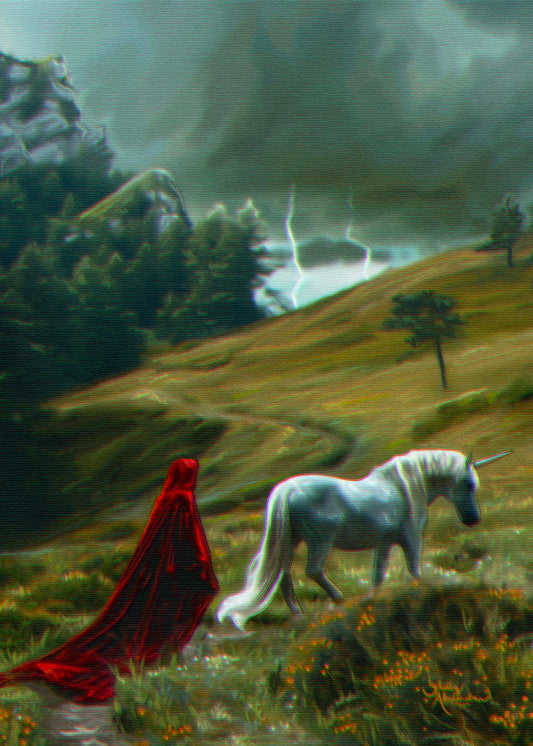 "A Distant Land" ROLLED CANVAS Print