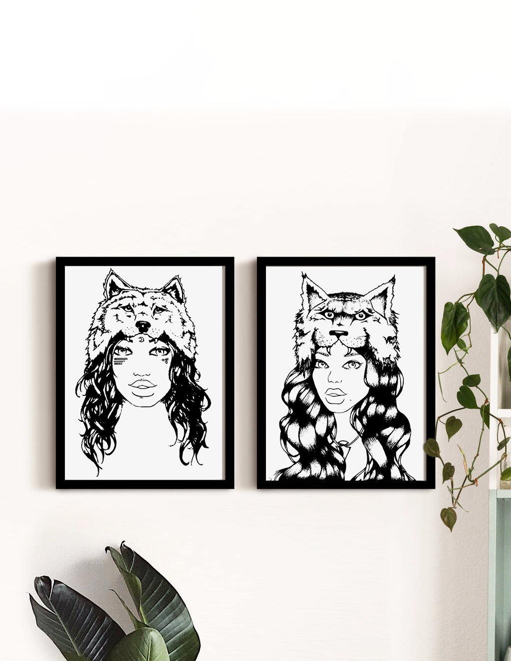 "Cougar Girl" FINE ART Print