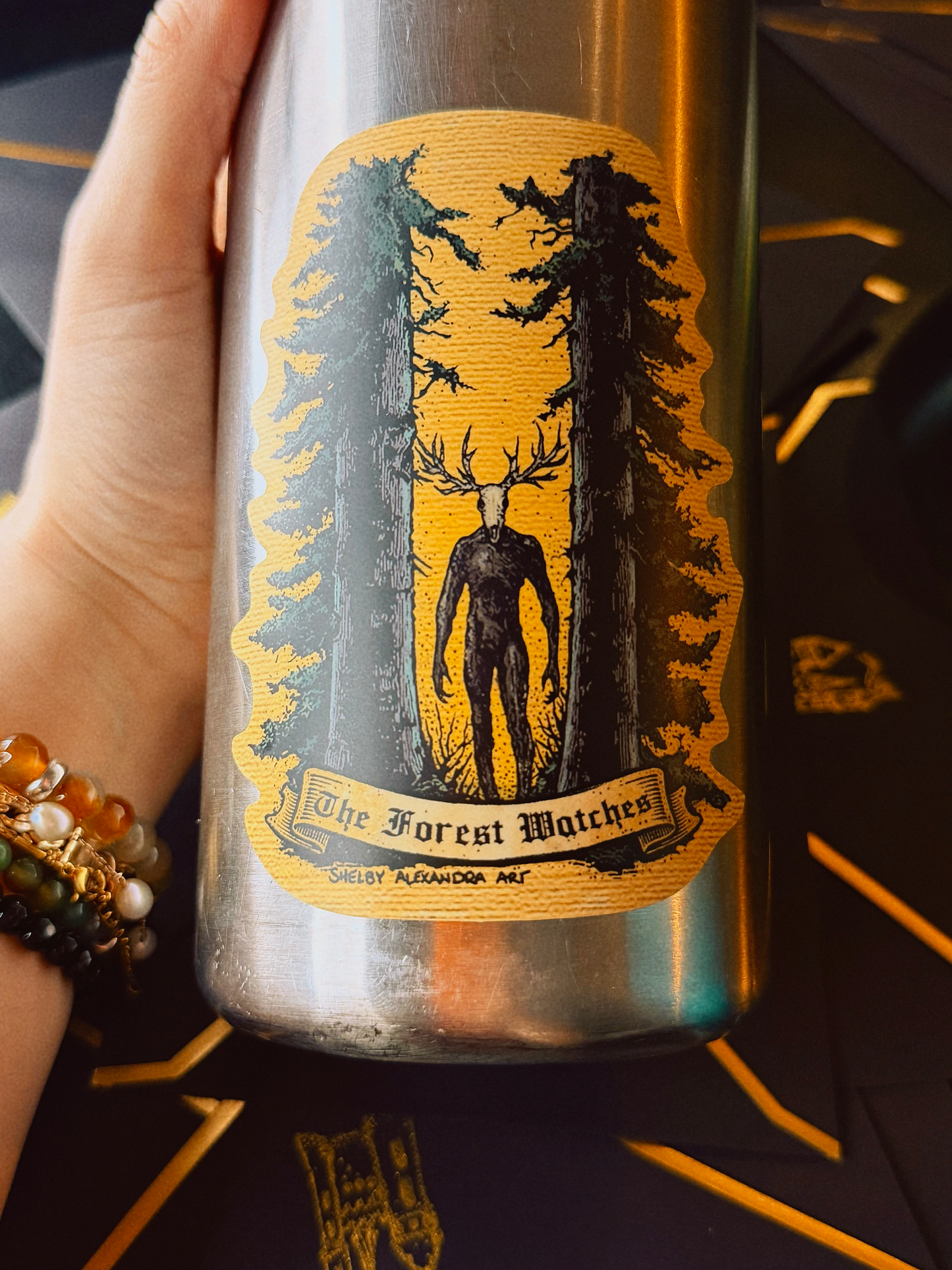 The Forest Watches Sticker