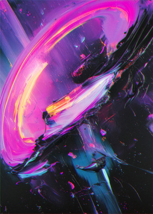 "Lumpy Space" ROLLED CANVAS Print