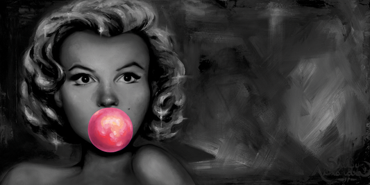 "Modern Marilyn" ROLLED CANVAS Print