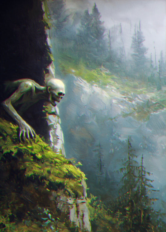 “The Rake" METAL ART Print