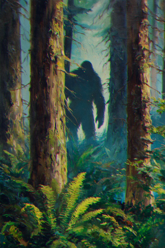 “Beast of the Redwoods" ROLLED CANVAS Print