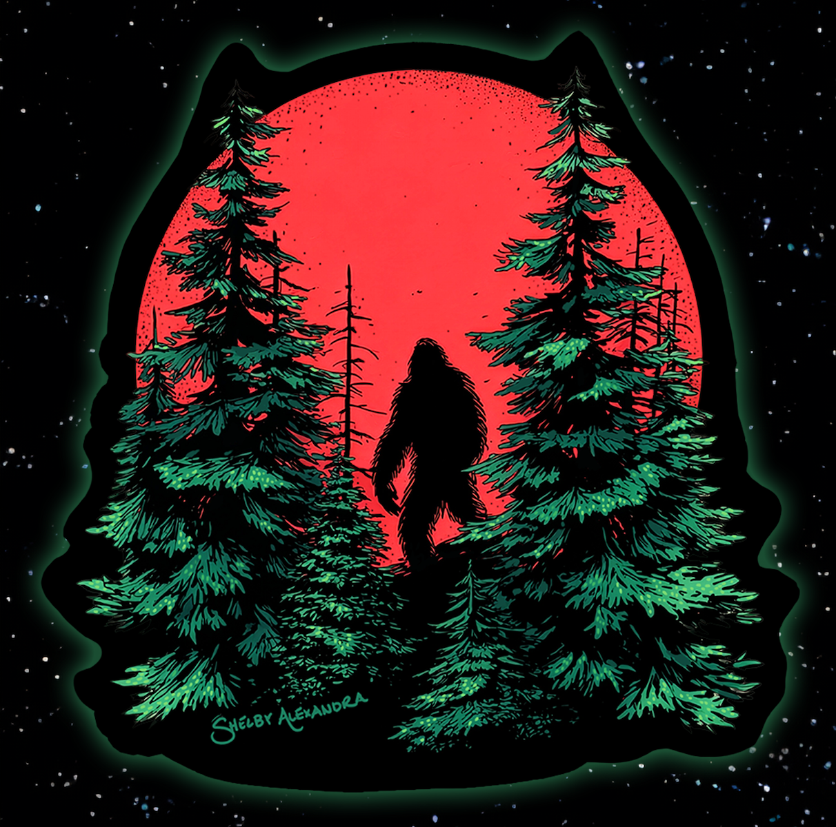 Bigfoot Sticker