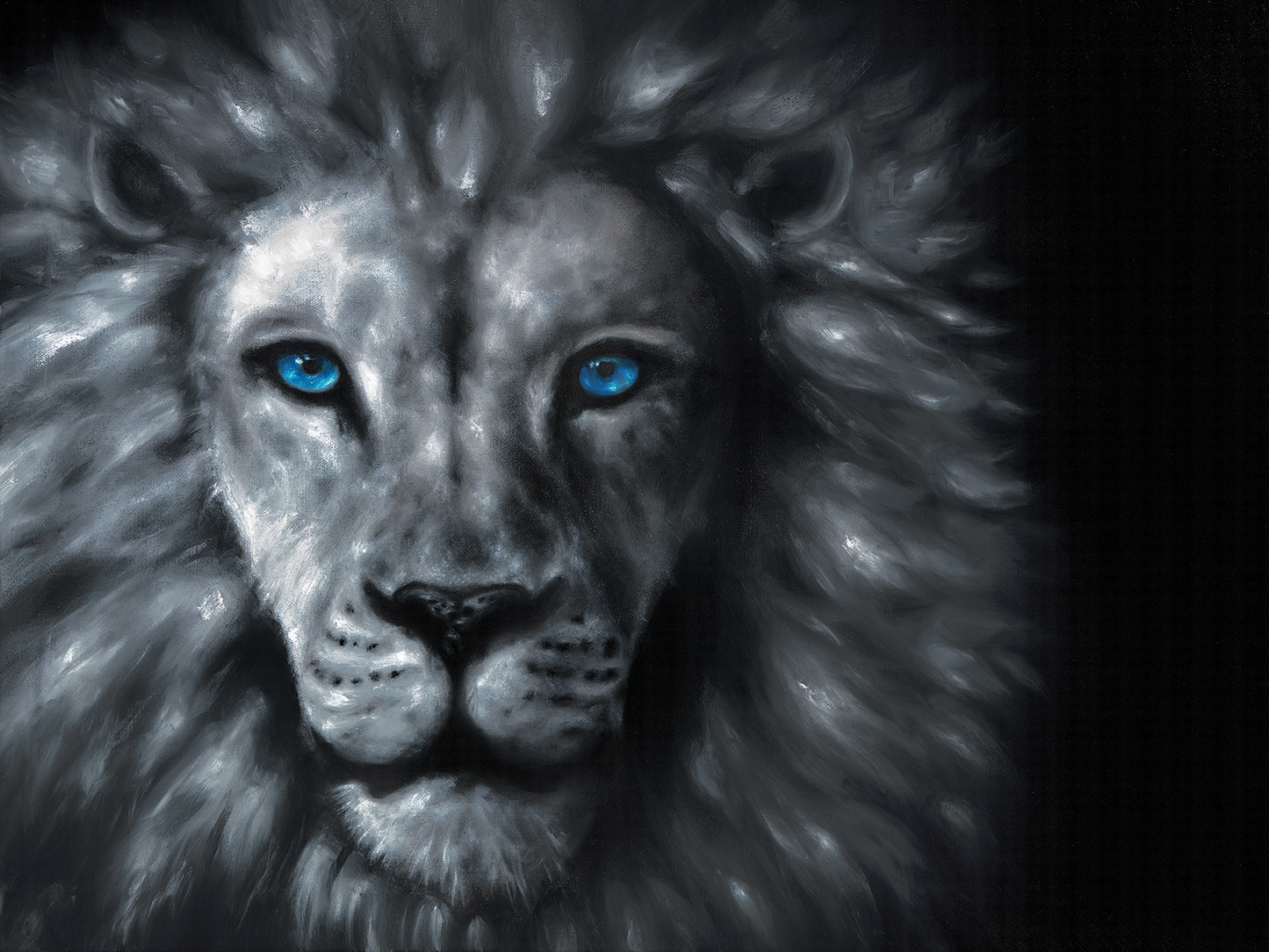 "Leo" ROLLED CANVAS Print