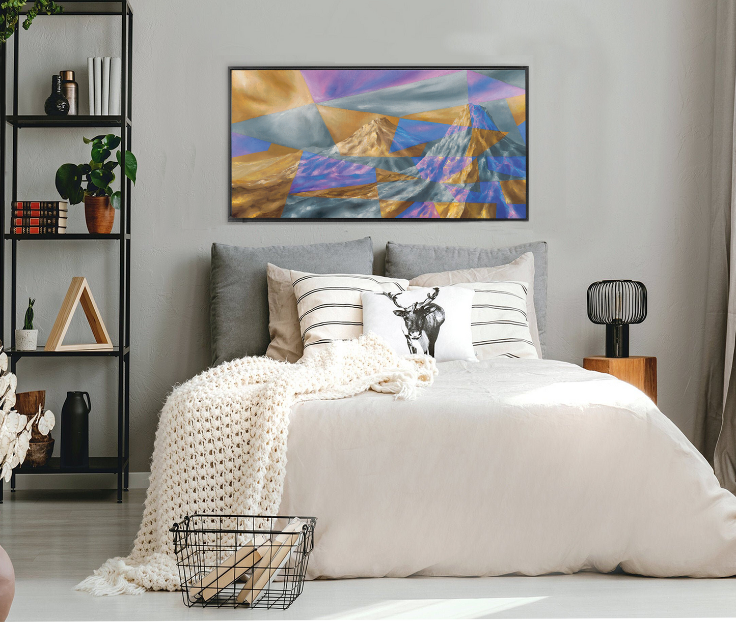 "Fragments of Time" ROLLED CANVAS Print
