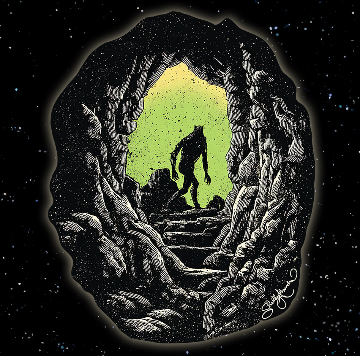 Rougarou Sticker