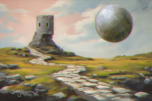 "The Sphere" METAL ART Print