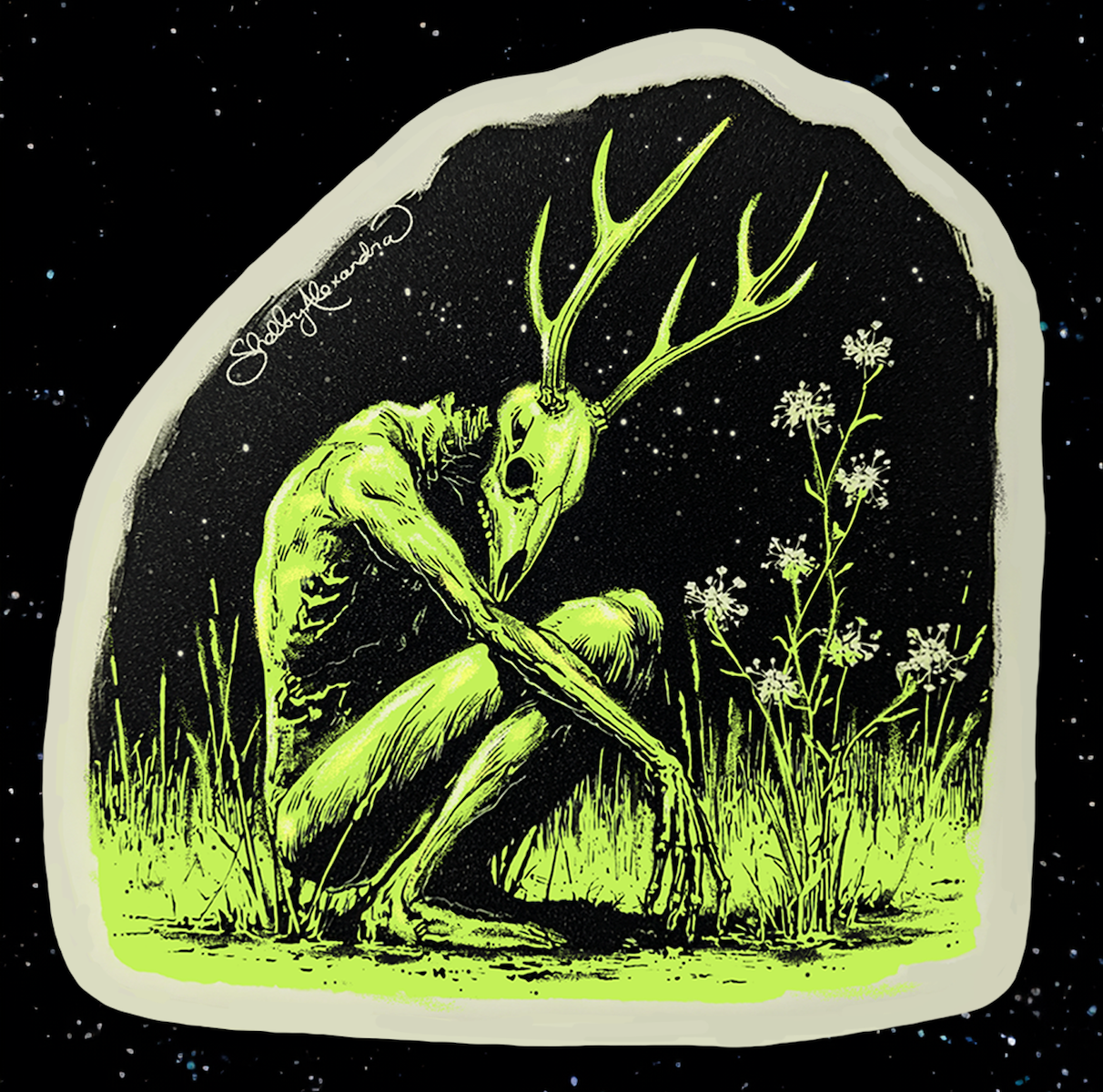 The Wendigo Sticker