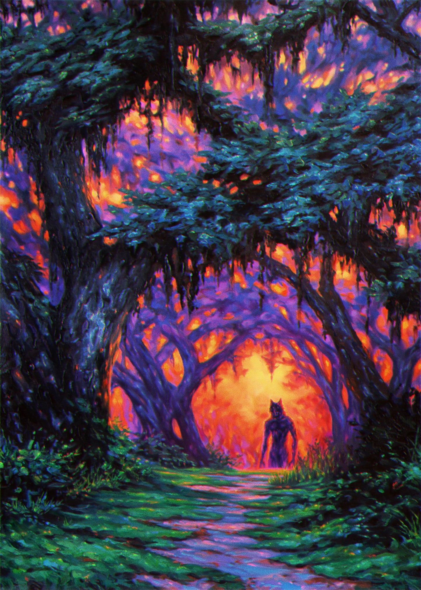 “Tunnel Vision" ROLLED CANVAS Print