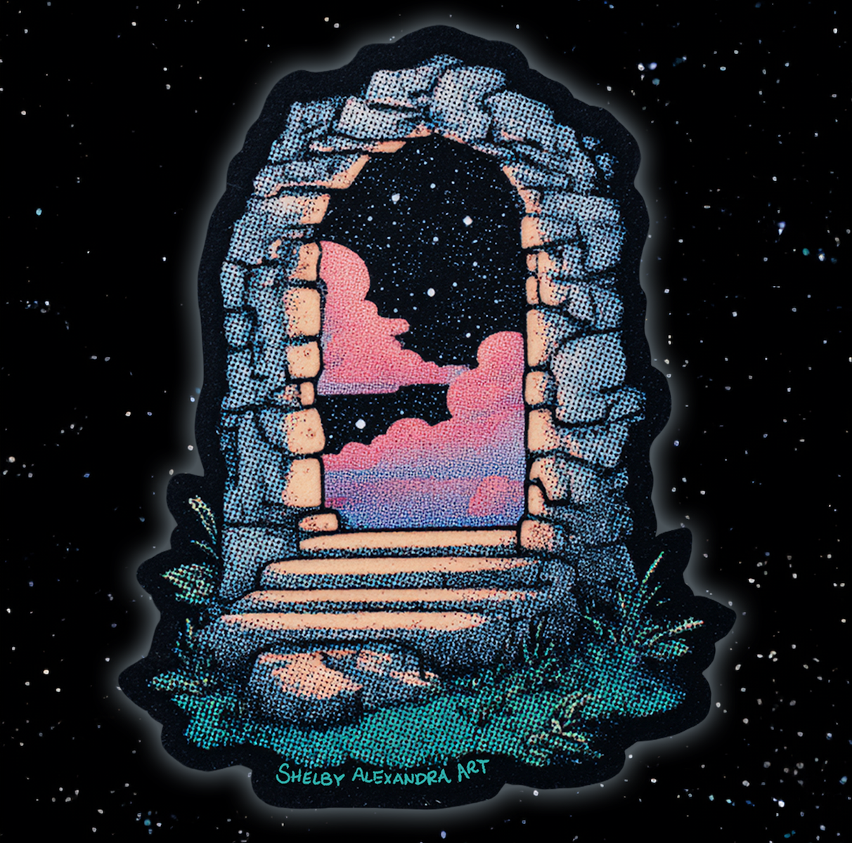 Twilight Portal Sticker