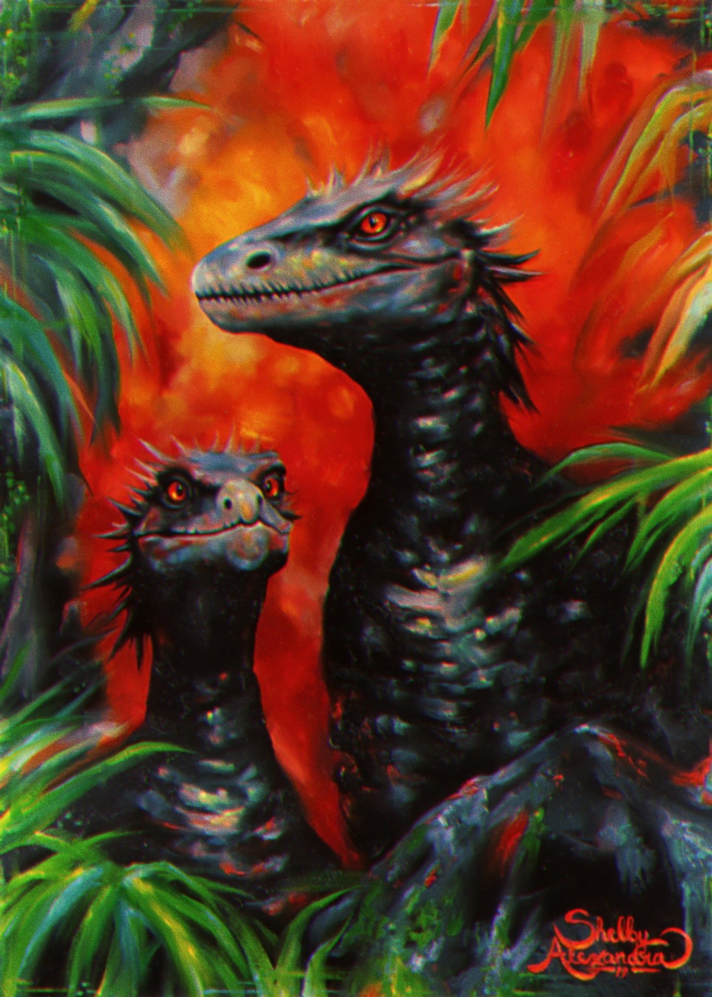 “Clever Girls" ROLLED CANVAS Print
